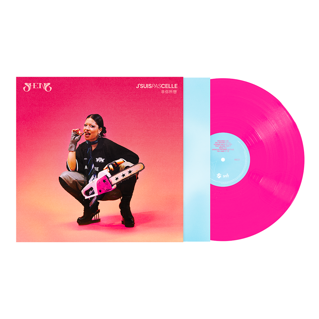 Vinyle rose « J’SUIS PAS CELLE 非你所想 »